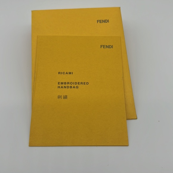 RARE FENDI Beaded Baguette w/ Crystal Closure NWOT - Picture 9 of 13